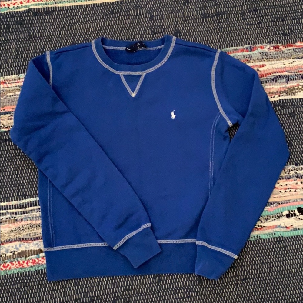 Ralph Lauren Sport blue boys pullover